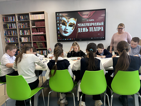 Мастер-класс «Актёрское мастерство и сценическая речь» к Международному дню театра