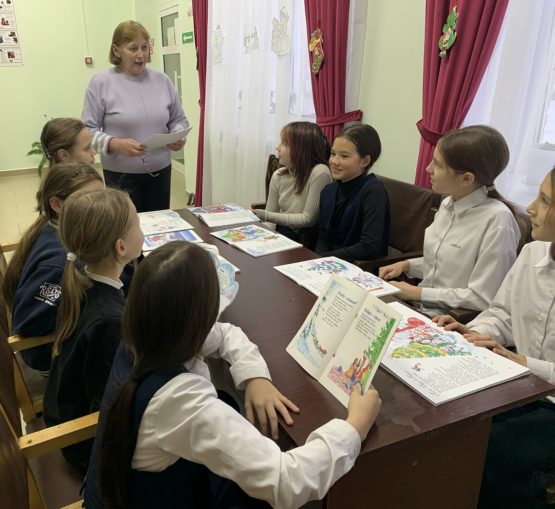 Литературный час «Великий поэт – великой России»