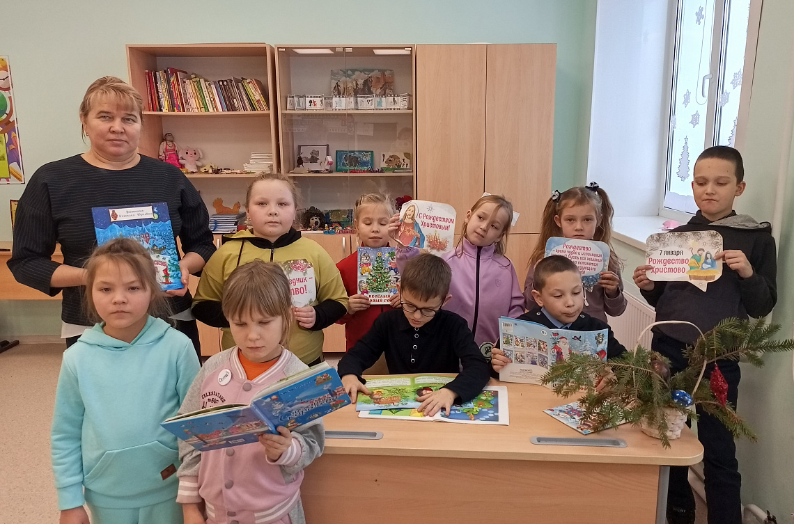 Час литературы «Рождественские сказки»